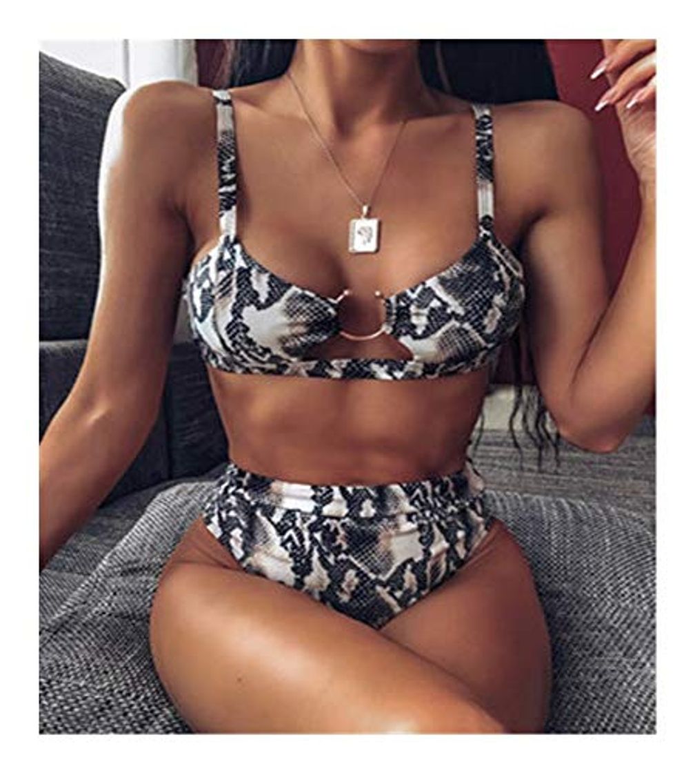 Social YTG Traje de baño 2020 de Las Nuevas Mujeres Populares del Estampado