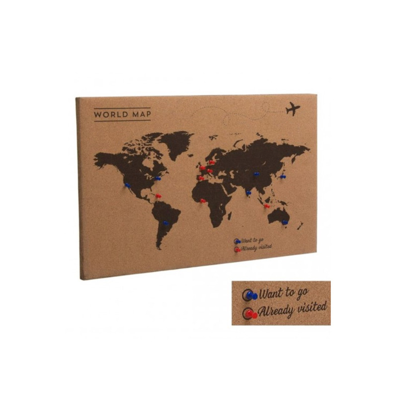 Product Corcho mapa mundi 