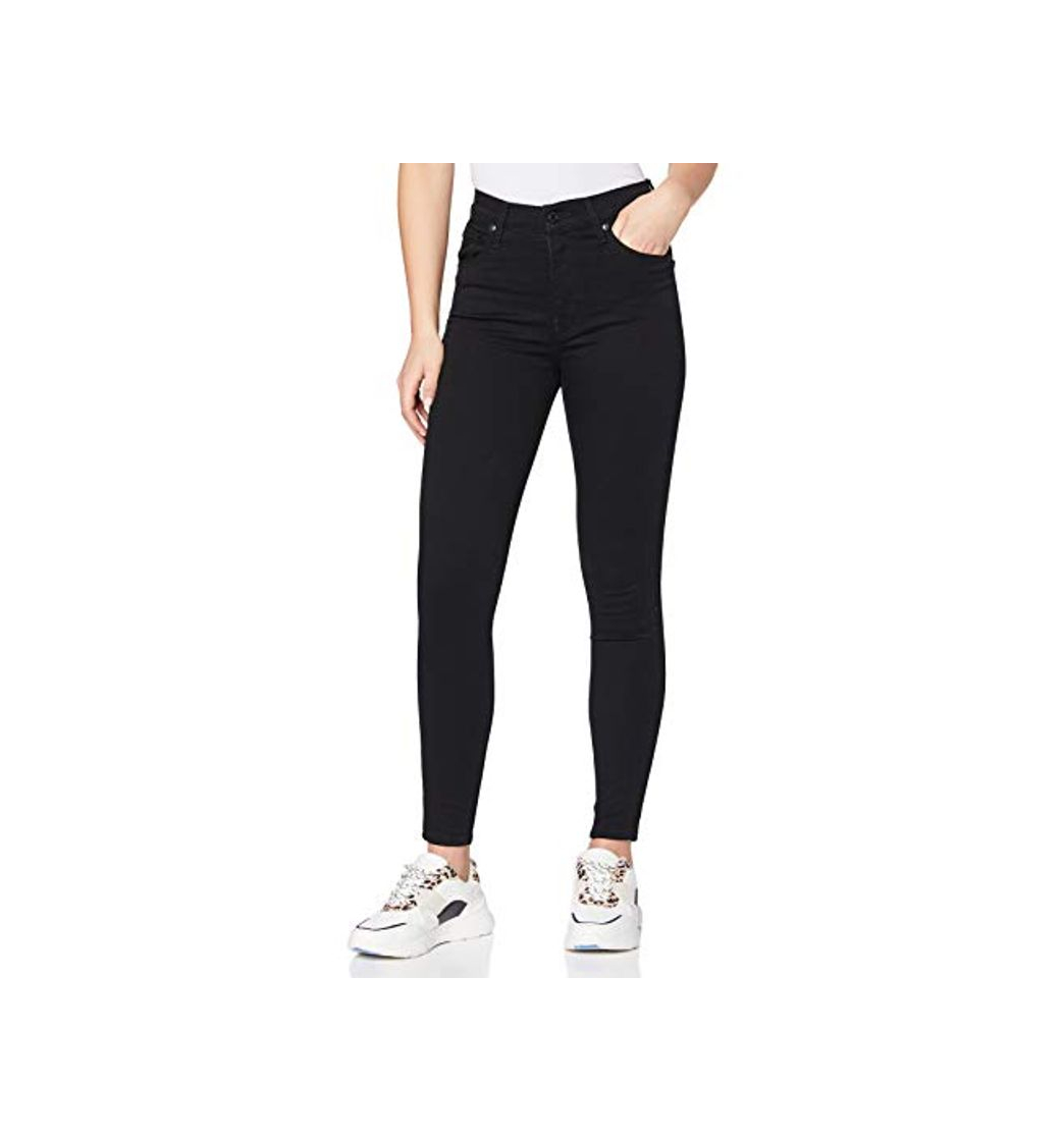 Fashion Levi's Mile High Super Skinny Vaqueros, Negro