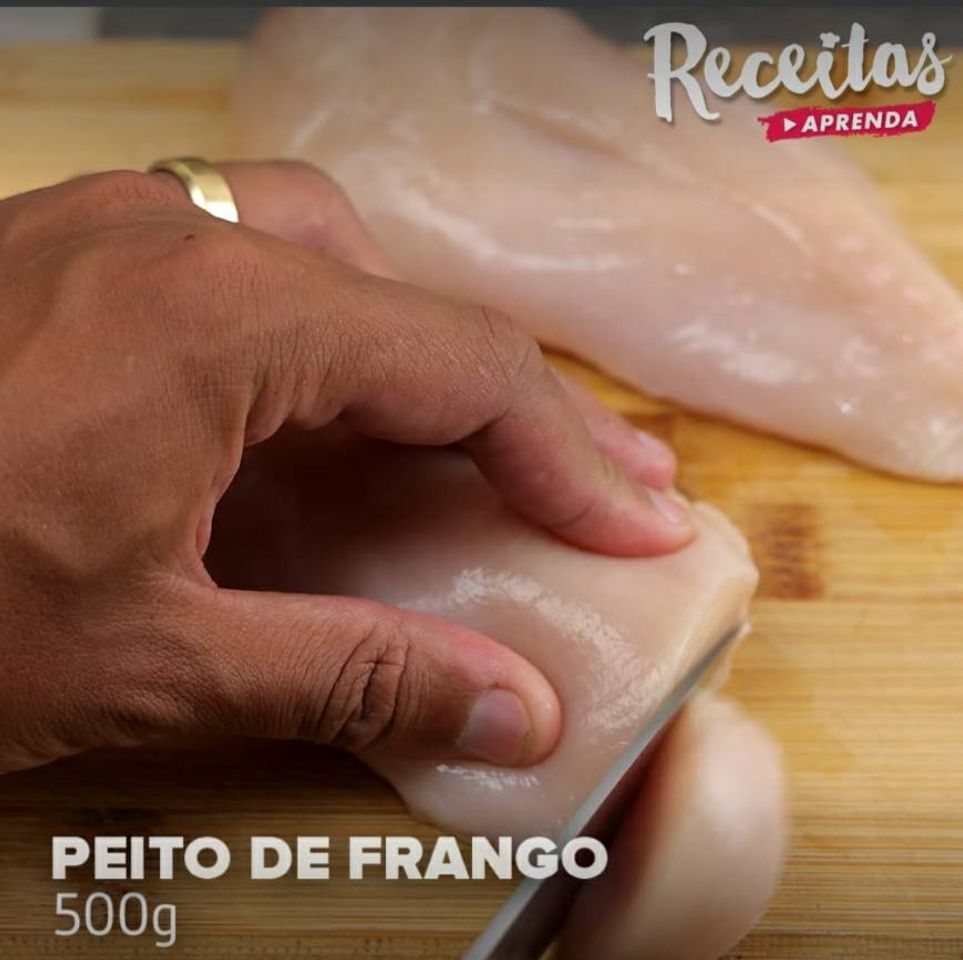 Fashion Macarrão com peito de frango