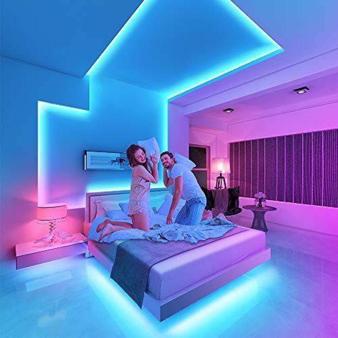 Fashion LED bedroom 💙