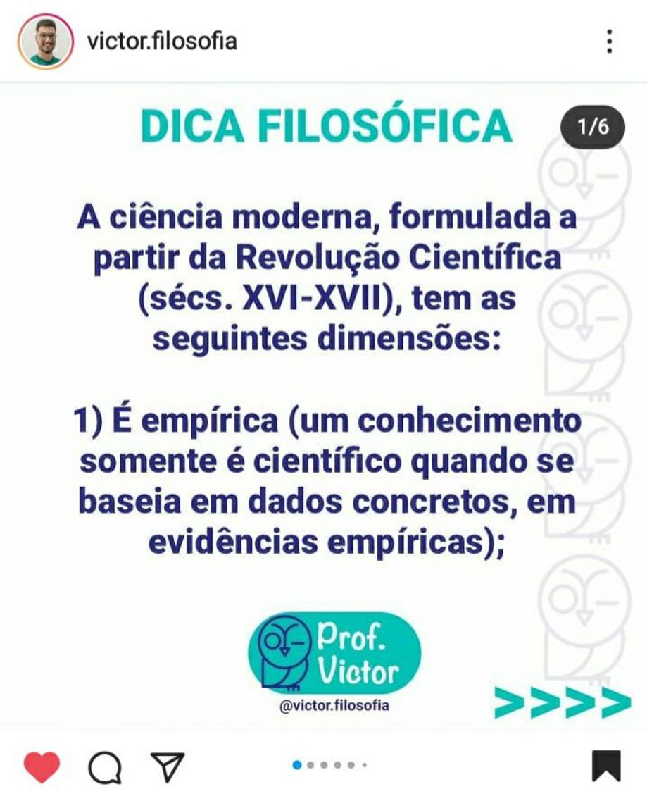 Social Esse perfil é maravilhoso, ajuda muito em filosofia...