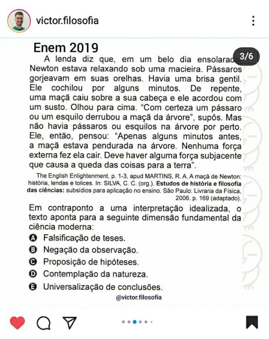 Social Questões de Enem anteriores.