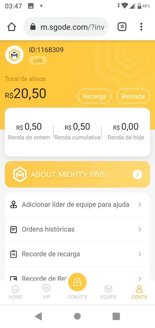 App 👉Novo App pagando na hora 20 RS⚡😂👈