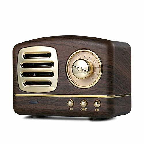 Social COOLEAD Altavoz portatil Bluetooth Vintage Mini Efecto del Sonido HiFi Envolvente estéreo