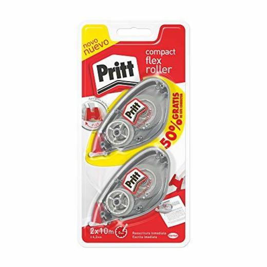 Pritt Roller Compact, corrector roller para tapar errores, correctores de bolígrafo y