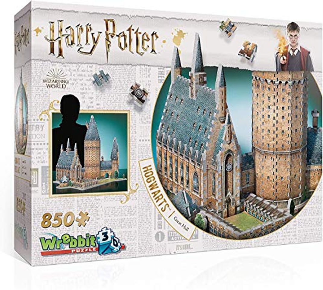 Product Redstring- PUZZLE 3D HARRY POTTER HOGWARTS GRAN SALON, Multicolor