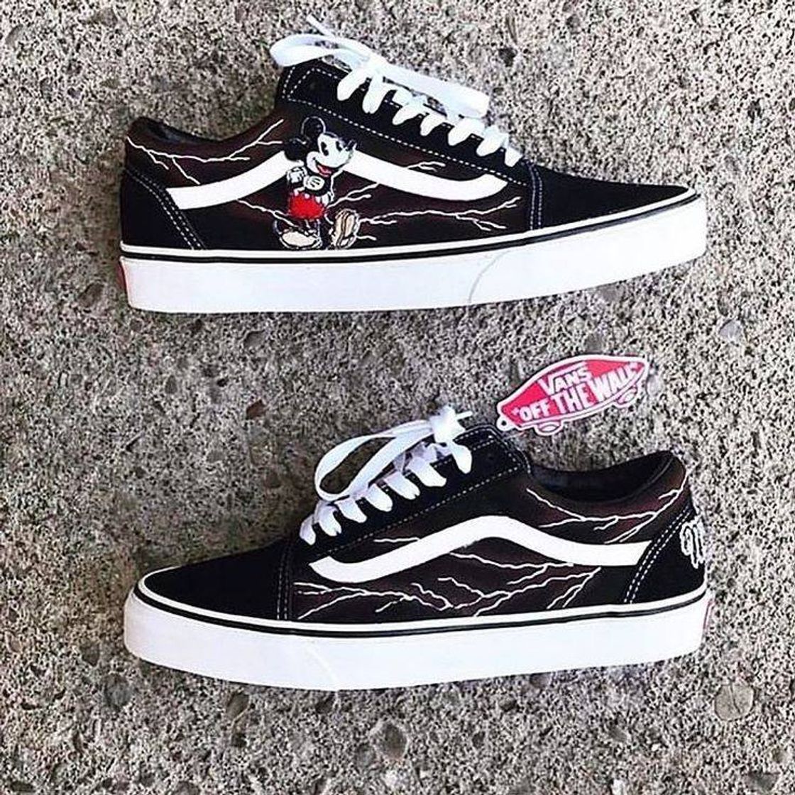 Fashion Tênis vans relâmpago 