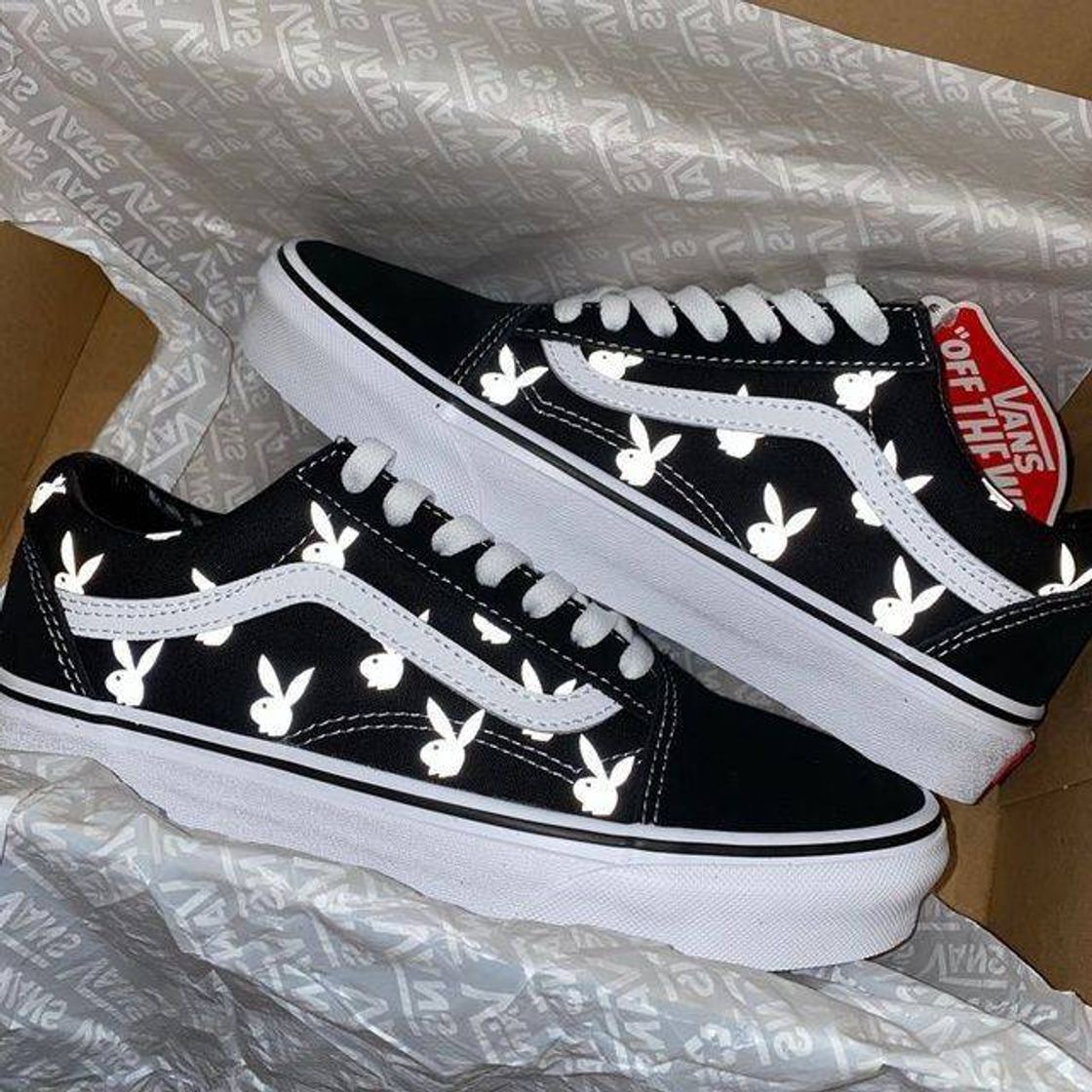 Fashion Tênis vans play boy