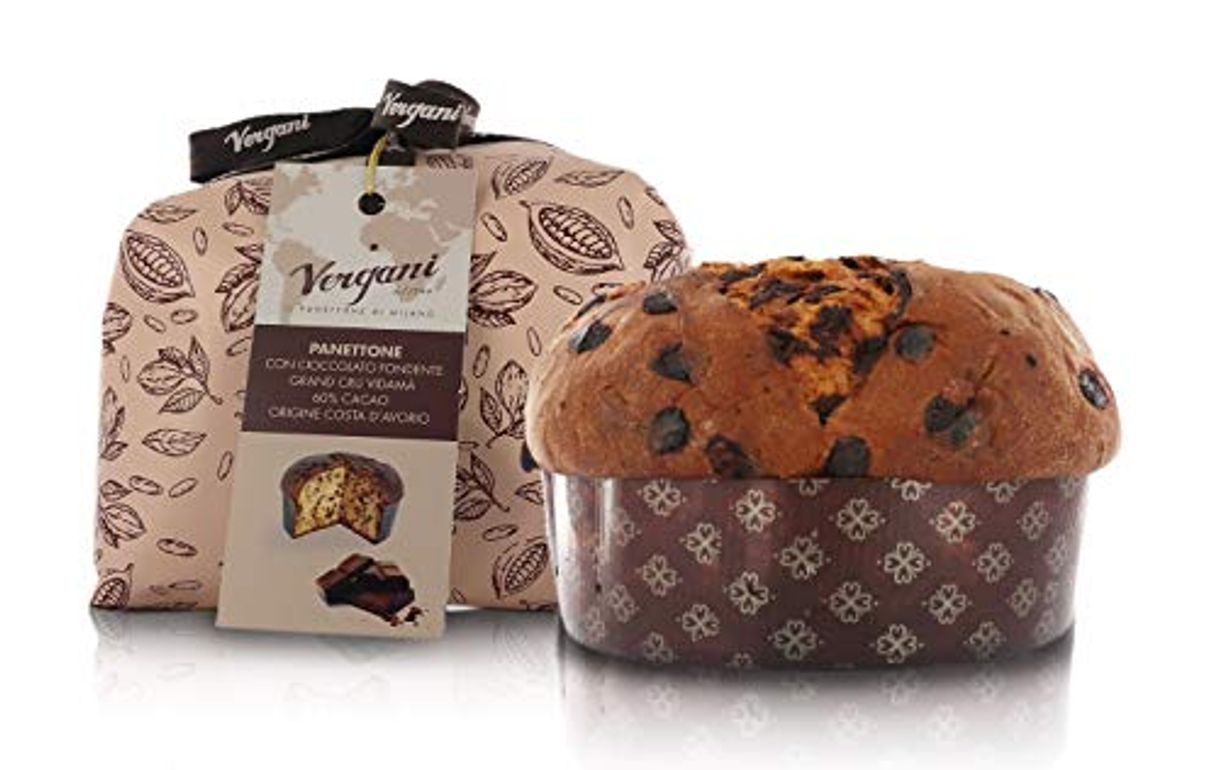 Product Vergani Panettone con Pepitas De Chocolate Negro 60% Grand Cru