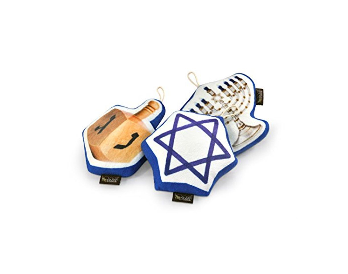 Product P.L.A.Y. Pet estilo de vida y You – Hanukkah Set – Empuje juguete para gatos y