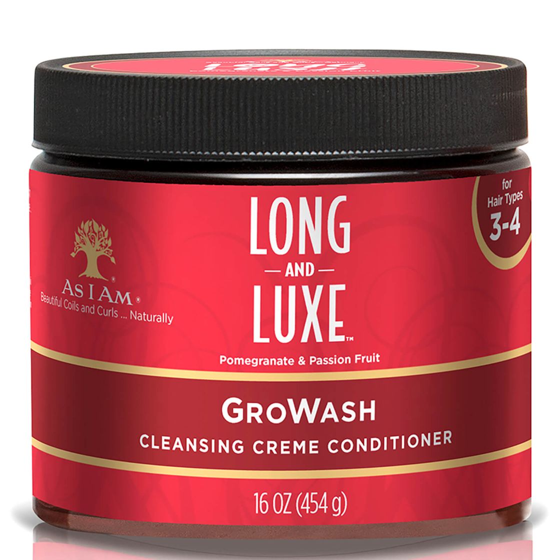 Product Acondicionador Long and Luxe Gro Wash de As I Am 454 g