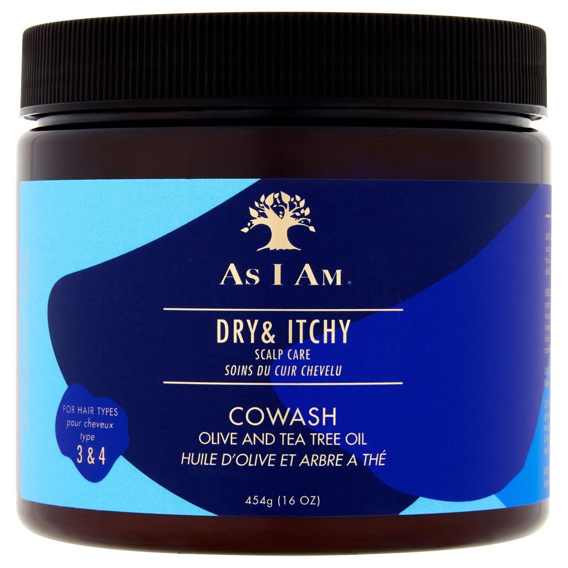 Product CoWash Olive And Tea Tree Oil Dry & Itchy As I Am 454g