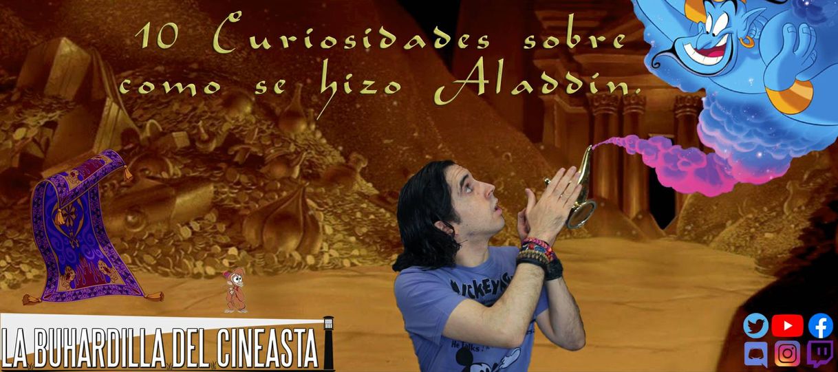 Moda Cómo se hizo Aladdin | YouTube de la Buhardilla del Cineasta