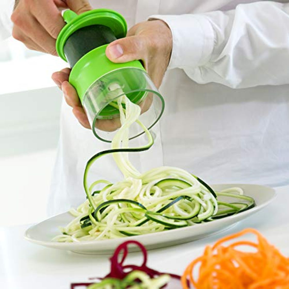 Productos InnovaGoods Spiralicer Cortador de Verduras en Espiral Mini