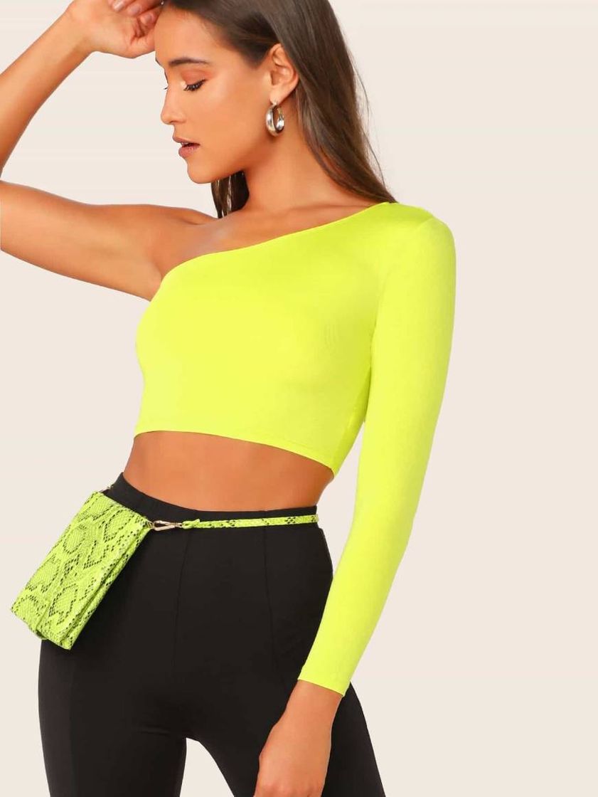 Fashion 🛍 Verde Simples neon 