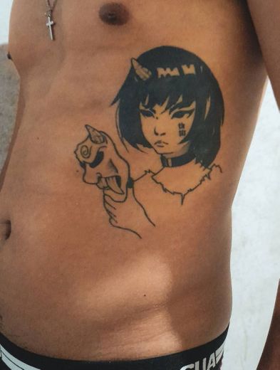 Anime tattoo top de mais! 