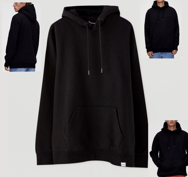 Social Sudadera básica Negra