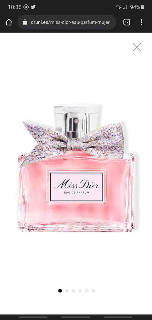 Producto Miss Dior DIOR Eau Parfum mujer precio