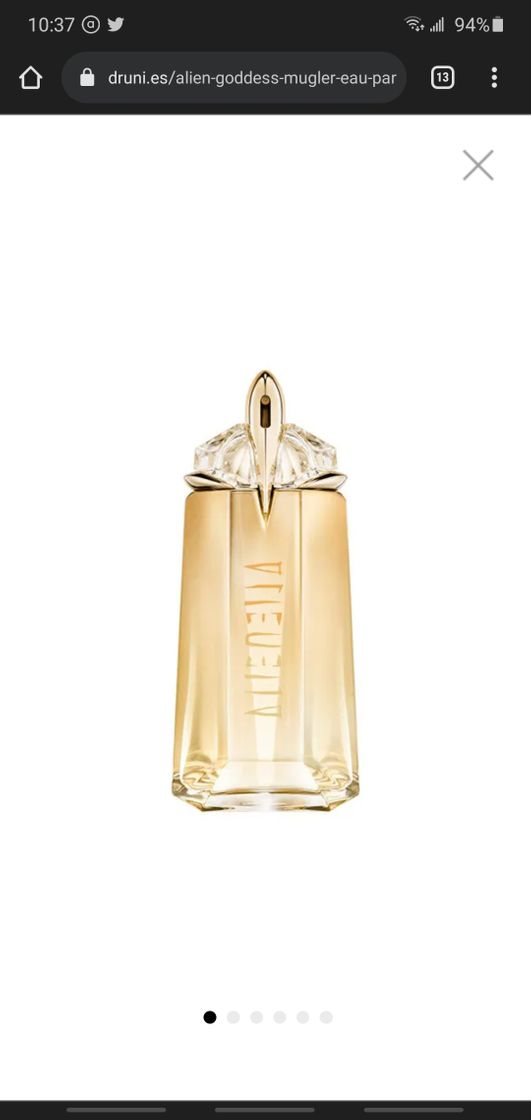 Producto Alien Goddess MUGLER Eau Parfum mujer precio