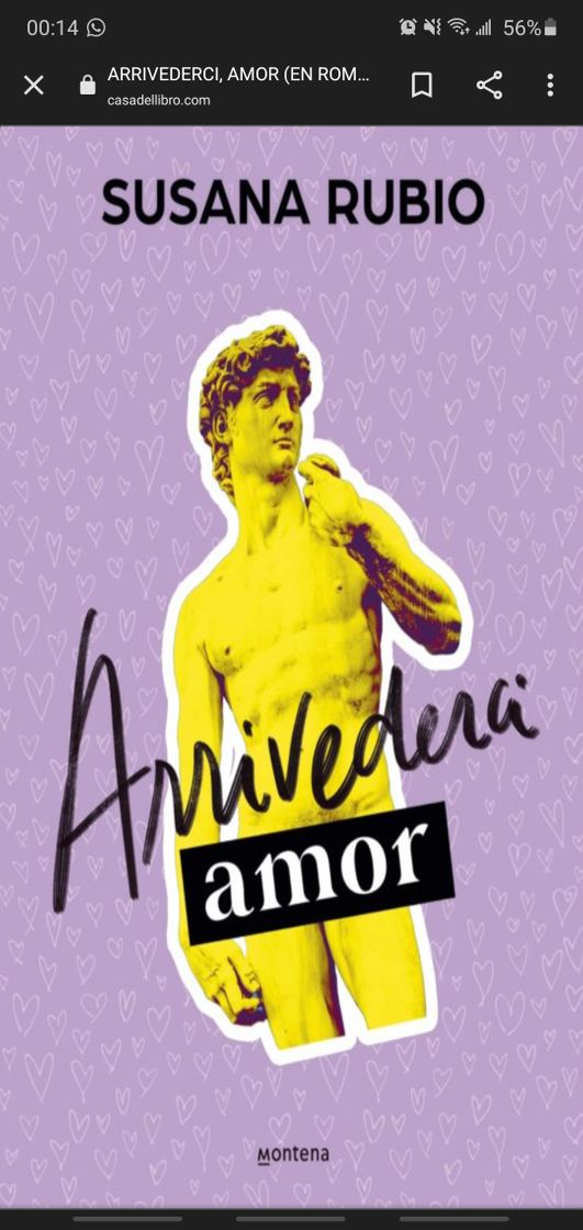 Libro ARRIVEDERCI, AMOR