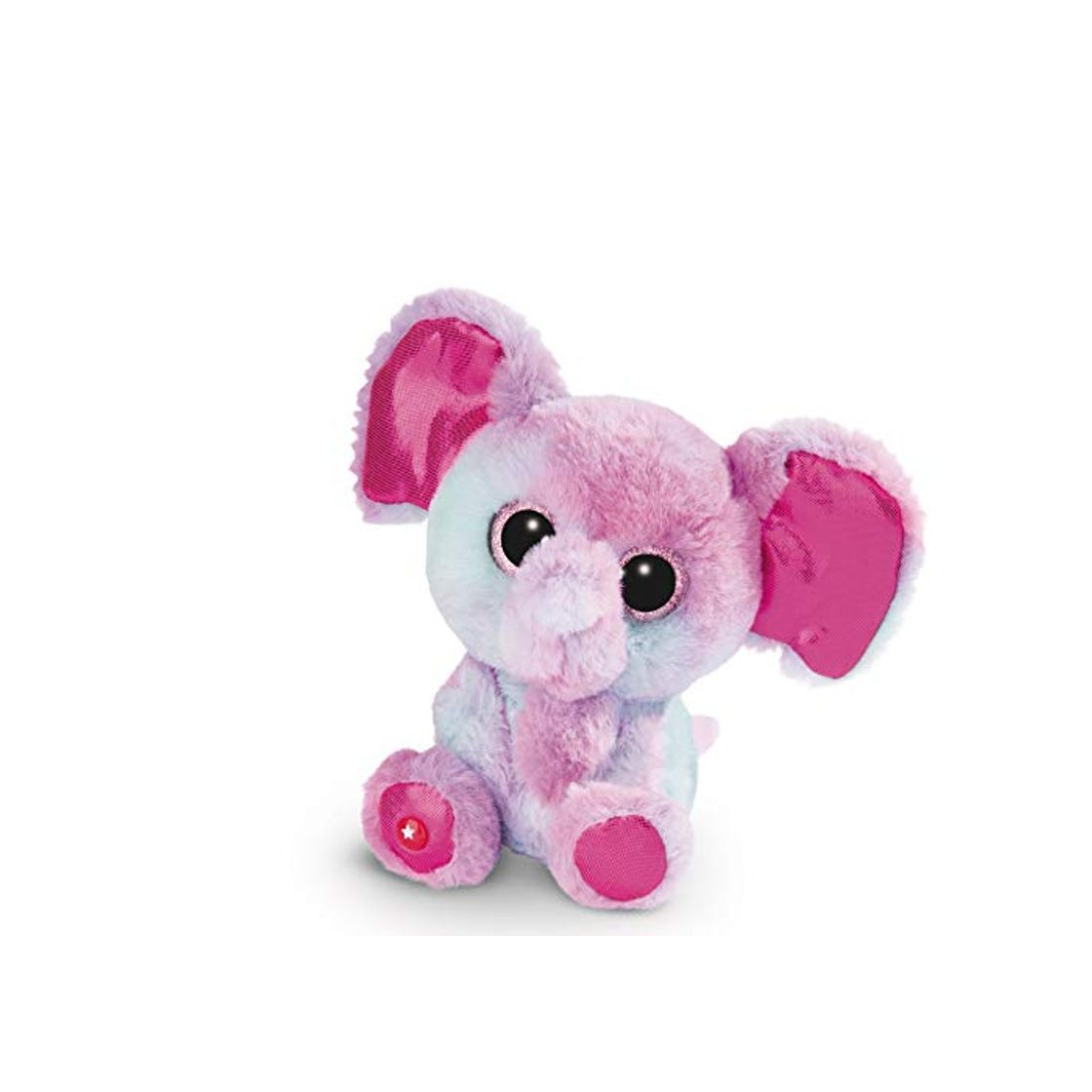 Social NICI- Elefante Samuli Glubschis Peluche, Multicolor