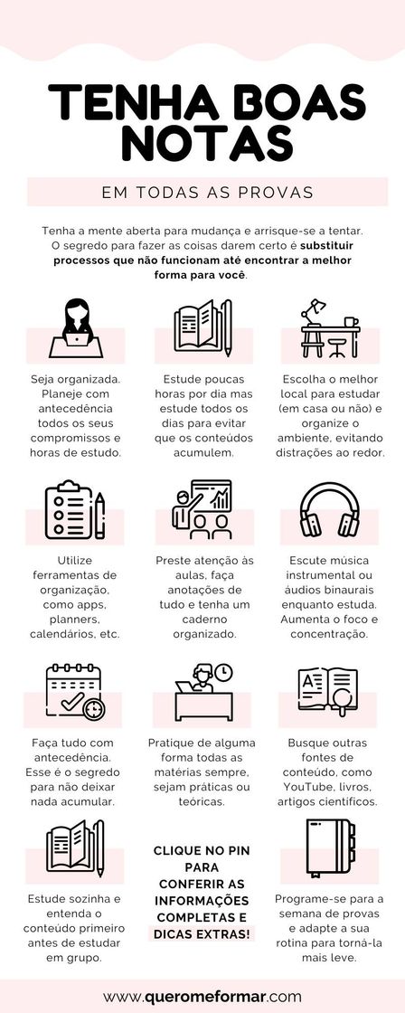 Moda Dicas De Estudos