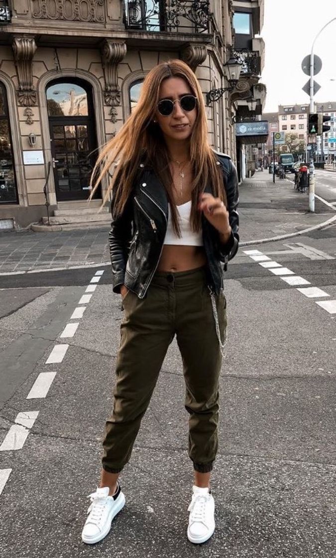 Moda calça cargo 💚