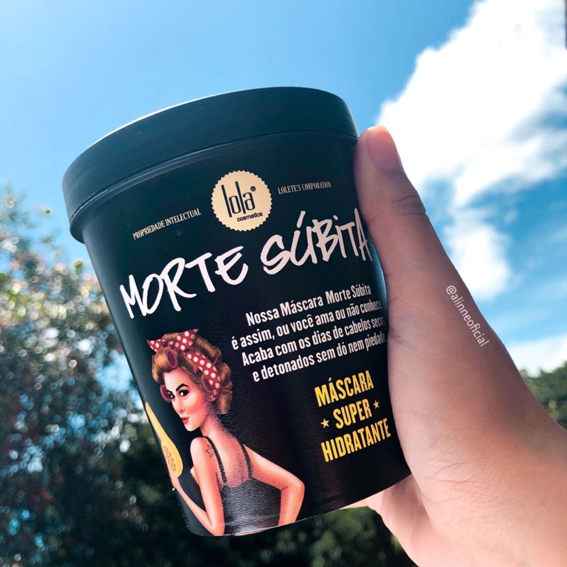 Social LOLA COSMETICS Morte SÚBITA - MÁSCARA 450G