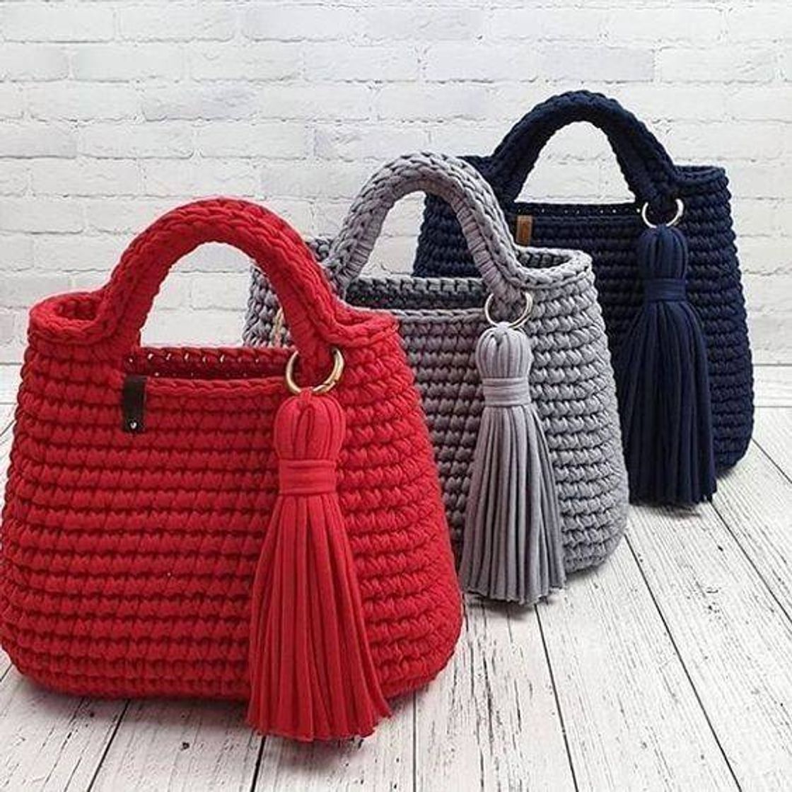 Moda Bolsas de crochês