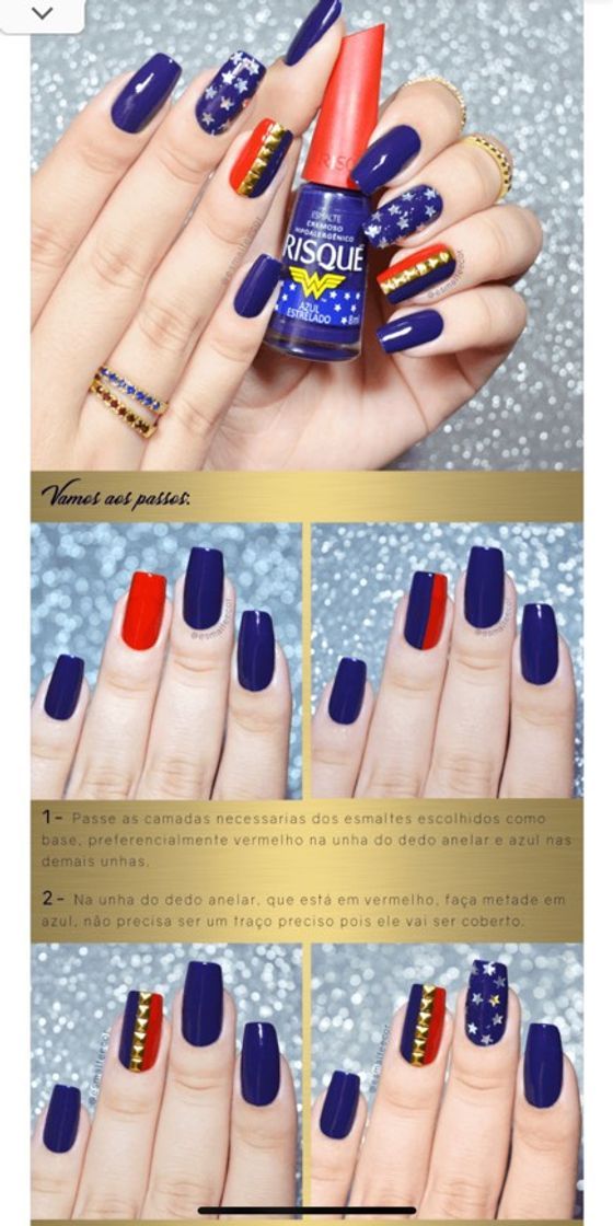 Producto Nail art Wonder Woman 