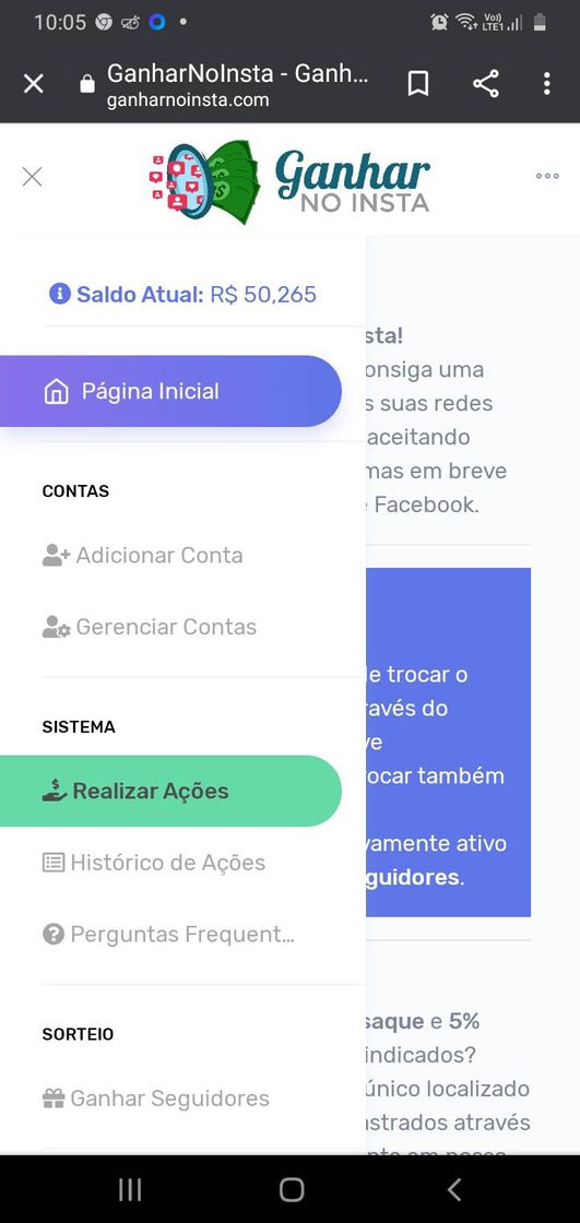 Moda APP GANHAR NO INSTA 