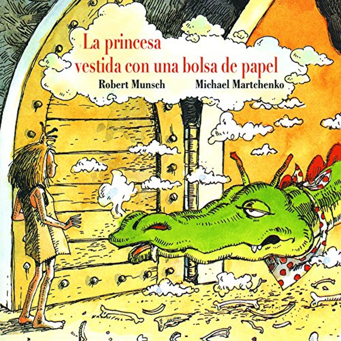 Libro La princesa vestida con una bolsa de papel