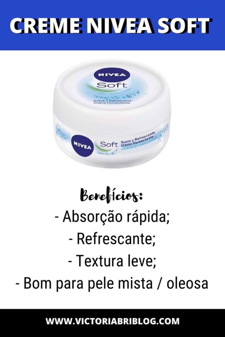 Moda Nivea hidratante soft 🧴✨