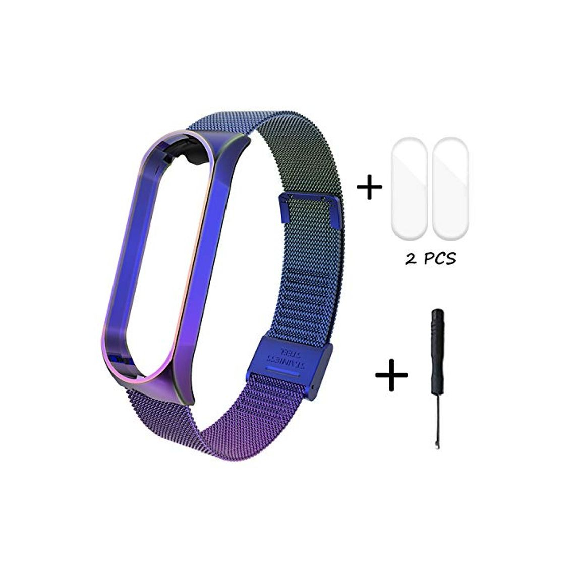 Producto GUYO Correa Compatible Xiaomi Mi Band 4 3, 3 en 1 Kits