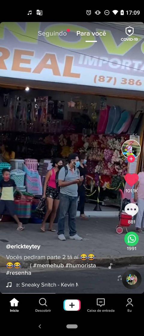 Moda Tiktok comédia