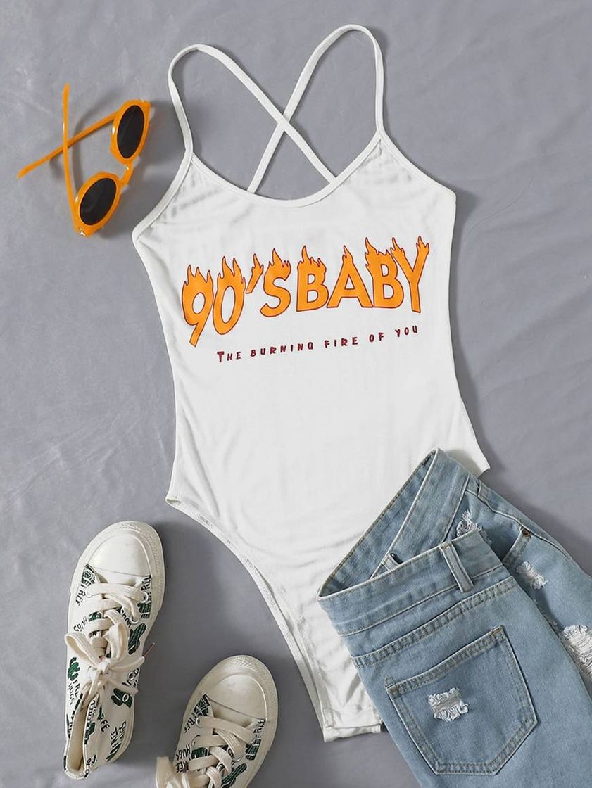 Moda body Criss Cross 90's Baby