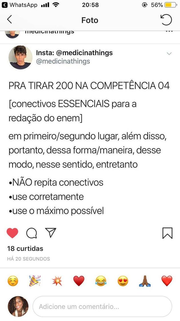 Fashion Redação enem