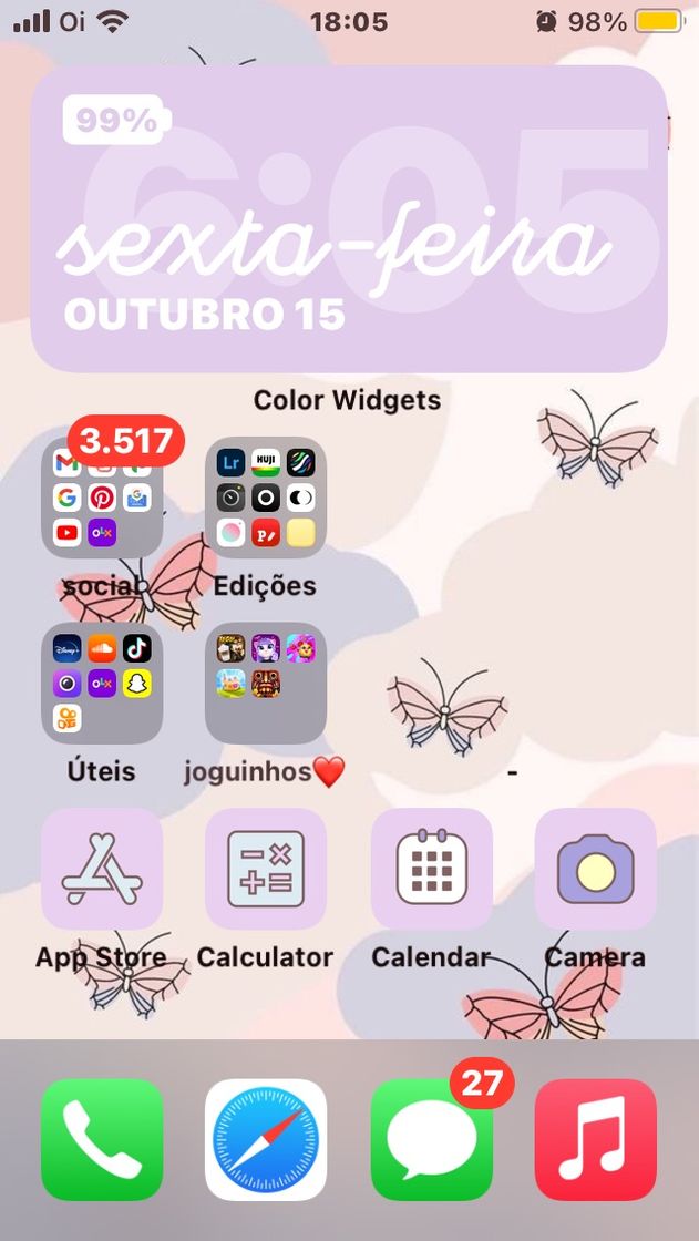 Moda Personalização iOS 15