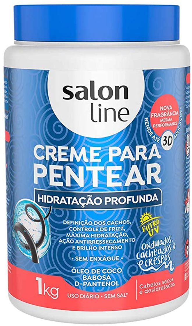 Moda Creme Pentear Hidratação Profunda 1kg - Salon Line 