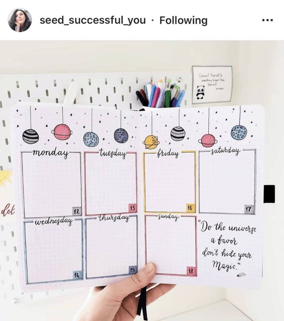Social Layout semanal 💫