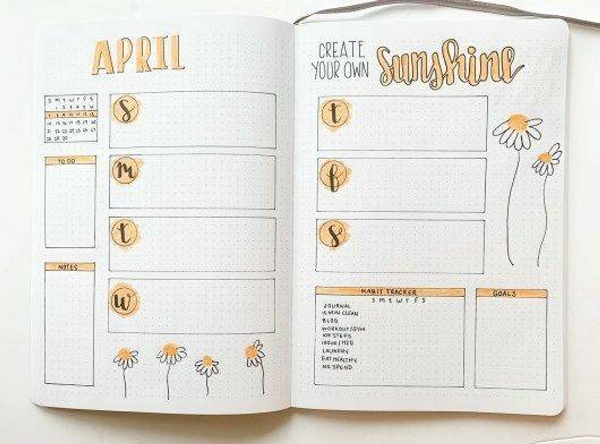 Fashion Layout para bullet journal ❤️