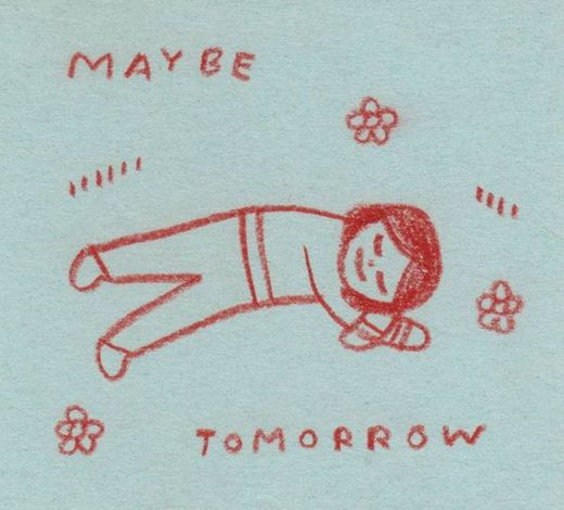 "Talvez amanhã"
