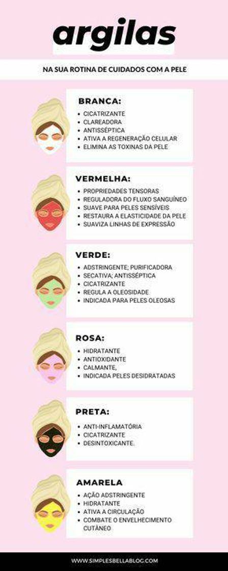 Social argilas para o rosto👀