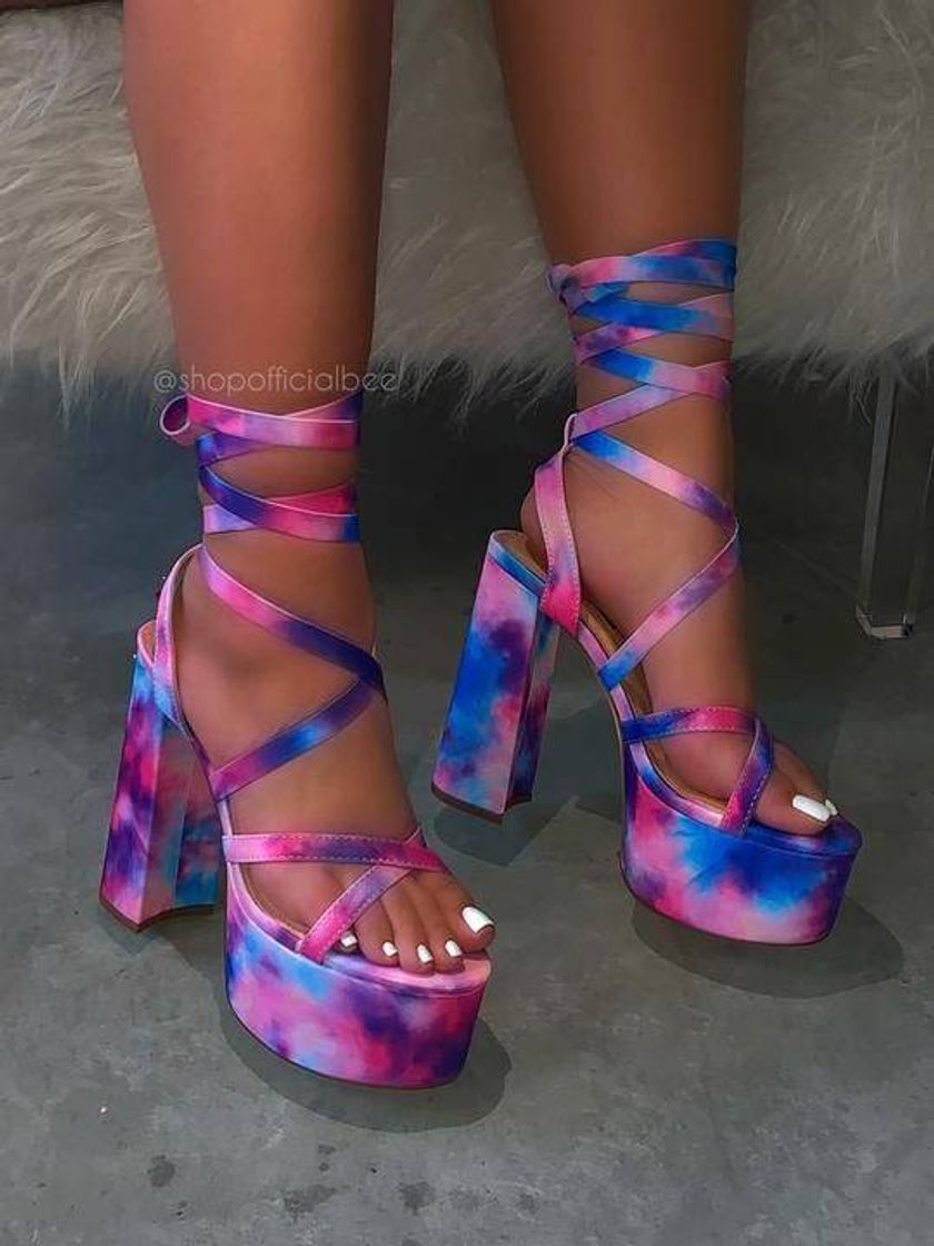 Moda Salto Tie dye