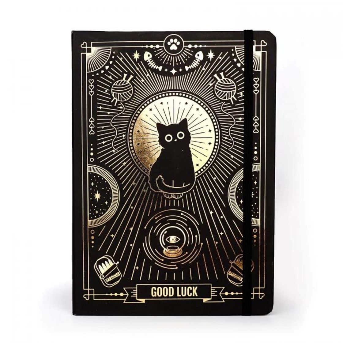 Product Good Luck Black Cat Journal