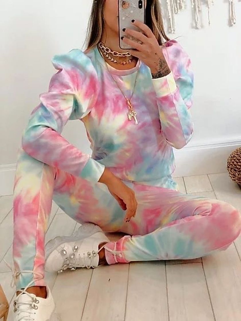 Moda Conjunto de TieDye😻