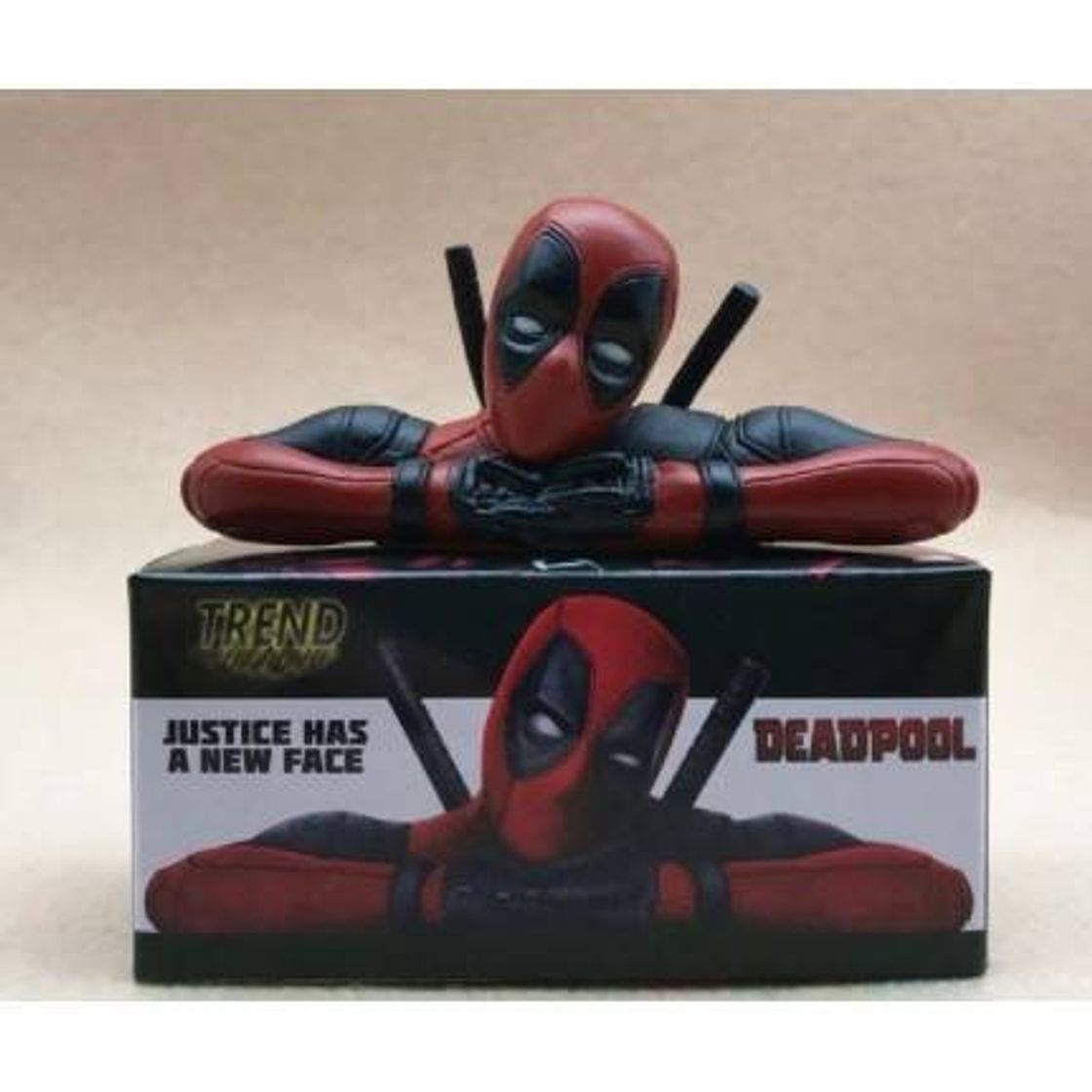 Fashion Deadpool busto - Figure Action (Na caixa)