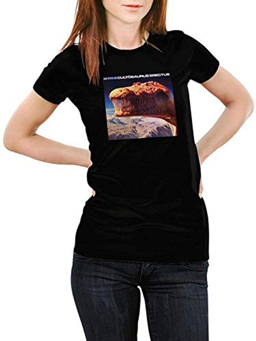 Fashion Blue Oyster Cult Cultösaurus Erectus Women's tee Sports Ladies Round Neck Short