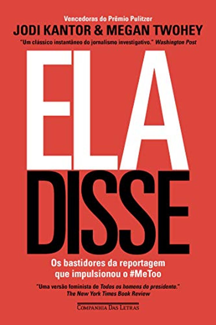 Libro Ela disse: Os bastidores da reportagem que impulsionou o #MeToo